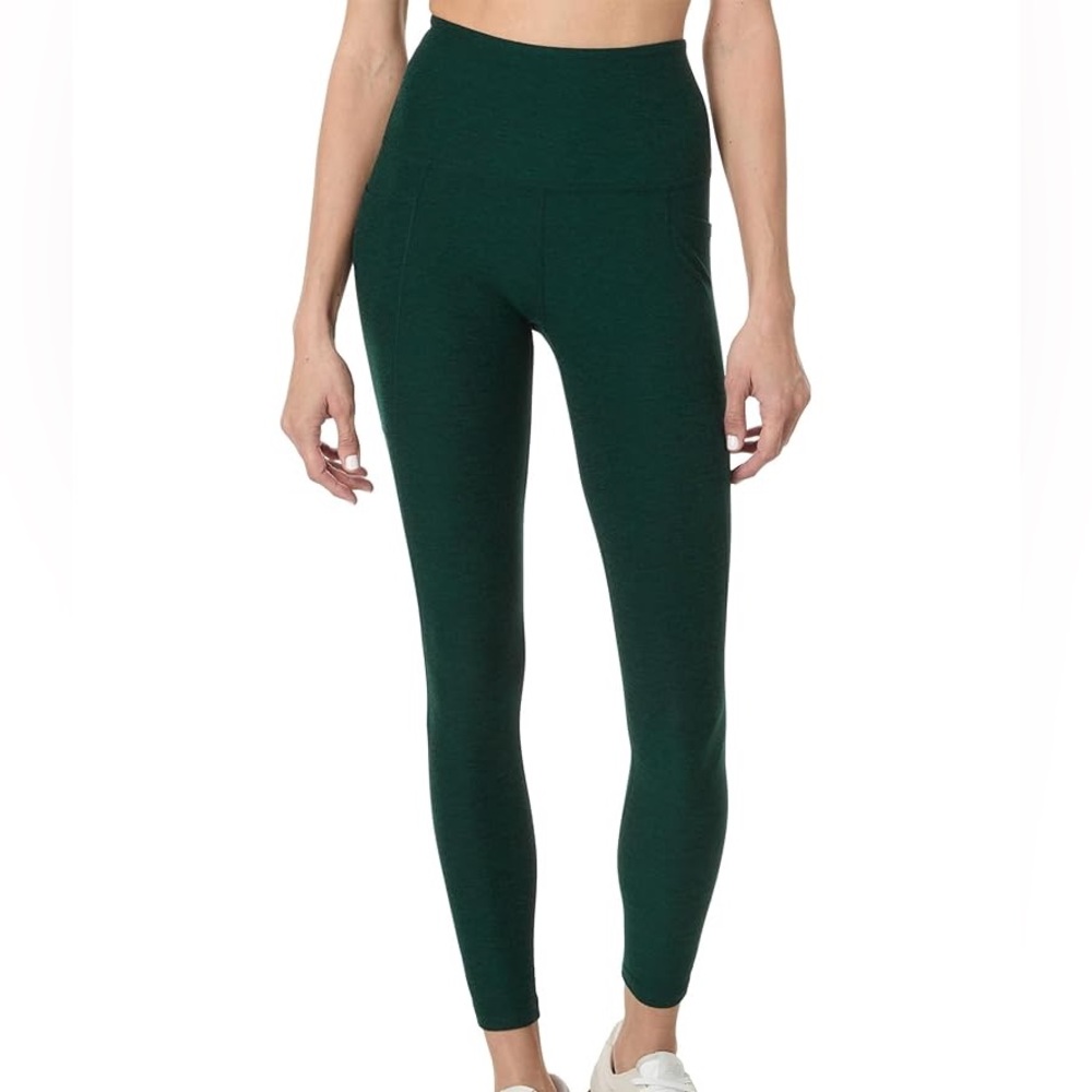 Beyond Yoga Out Of Pocket Space Dye High-Waist Mid Leggings